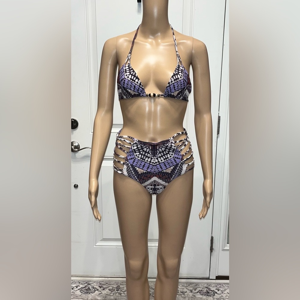 Ale by Alessandra High Waisted Bikini